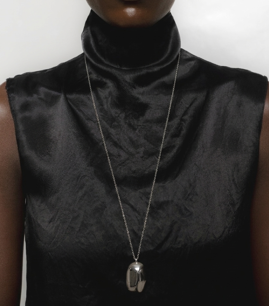 Jahazi Necklace (Large)- Silver