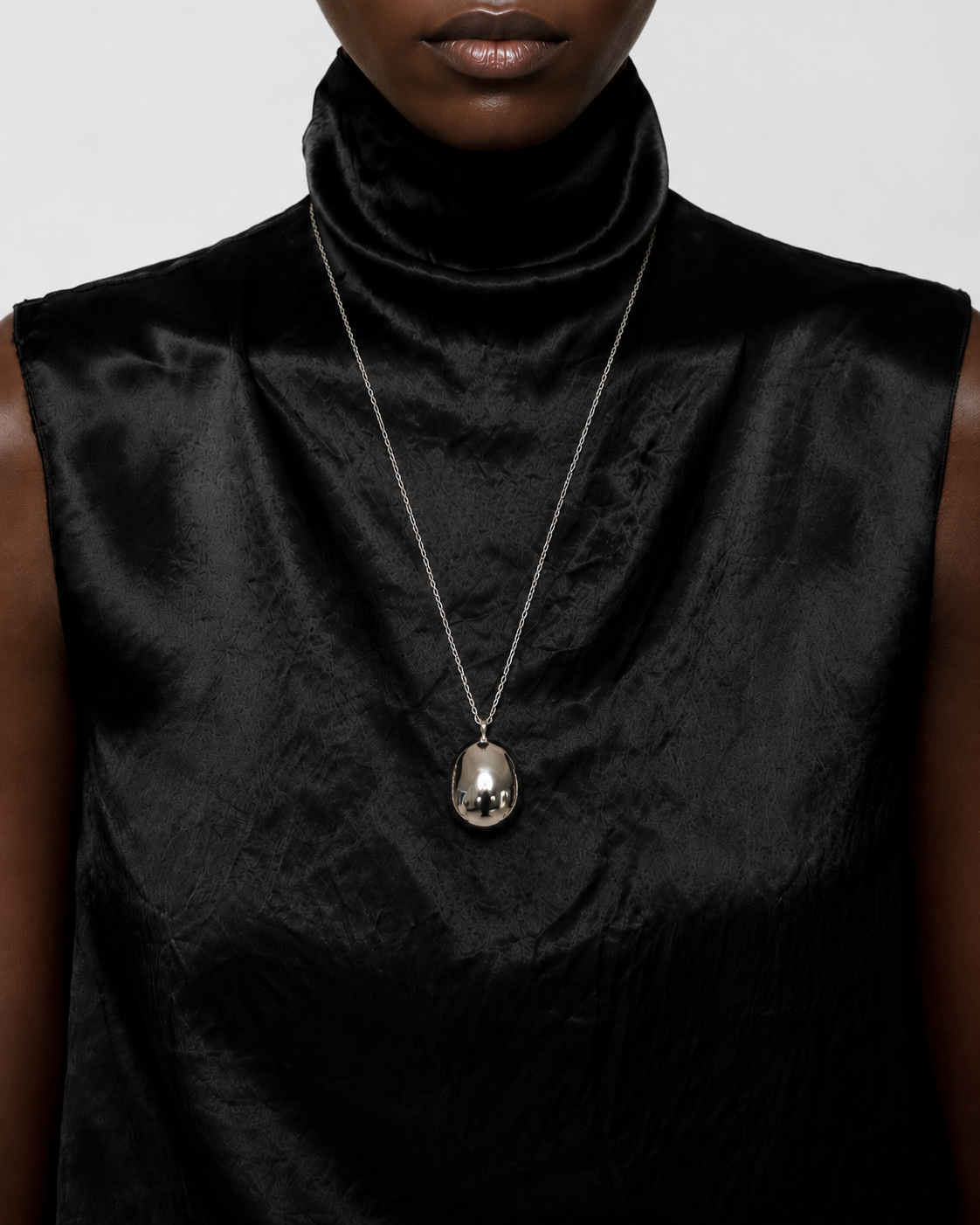 Jahazi Necklace (Medium) -Silver