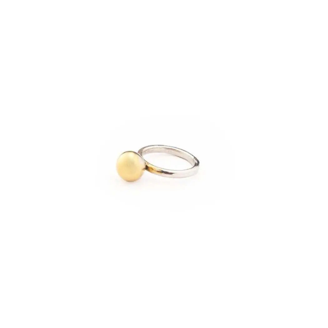 Kipato RingsBall Ring (mixed - brass & silver)Women accessories