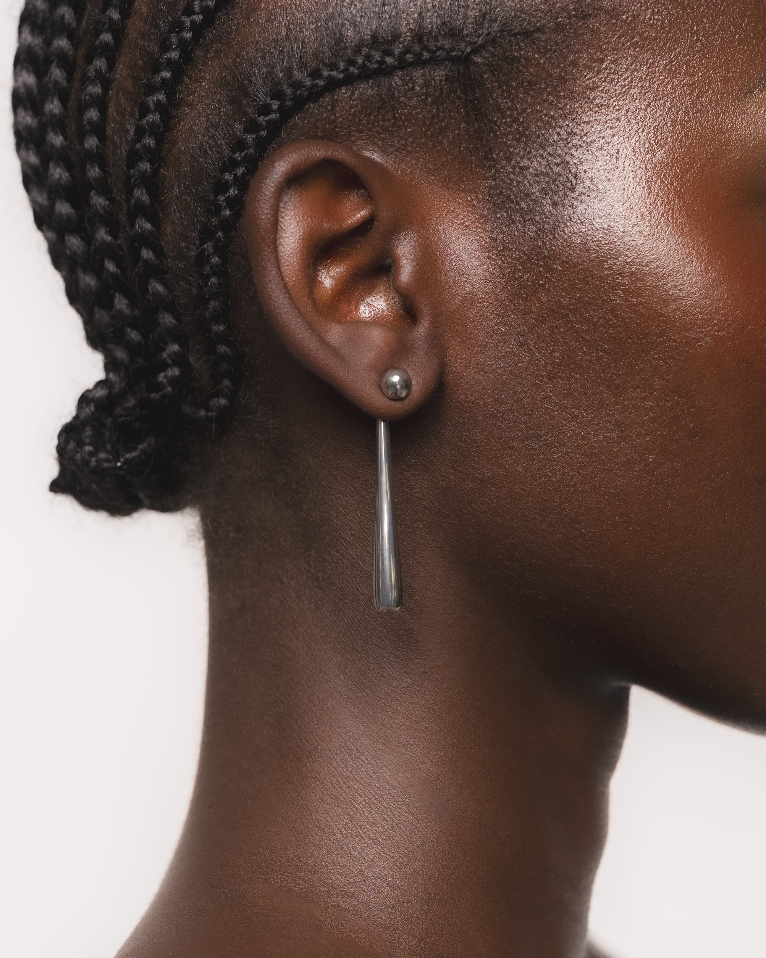 Mali Earrings -Silver