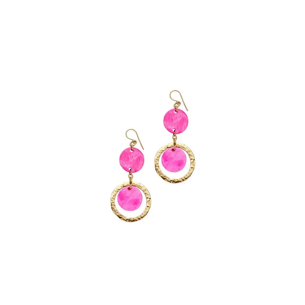 Blueberry Earrings (Pink)