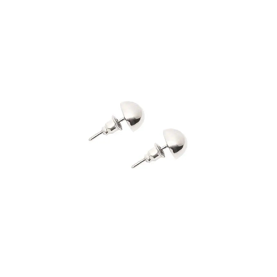 Kipato Unbranded - Half Moon Studs (silver) 