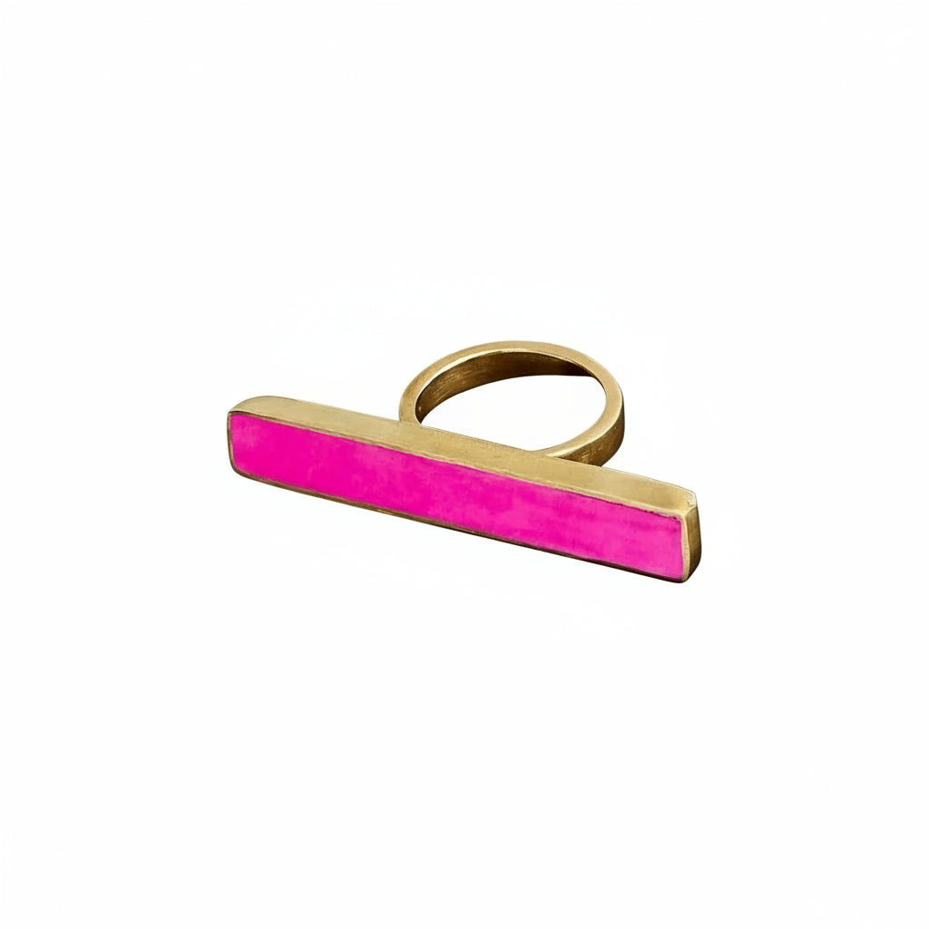 Kipato Unbranded - Twig Ring (white, black, pink, natural) 